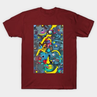 Abstract Color T-Shirt